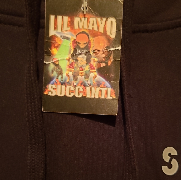 Black SUCC Lil Mayo Hoodie. Small - Picture 3 of 4
